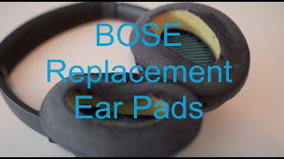 replacement ear pads for Bose QuietComfort QC2 QC15 QC25 QC35 by Aurivor [upl. by Eachelle]