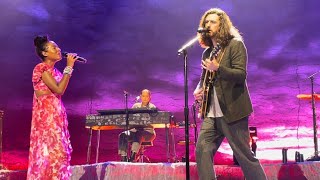 Hozier live Winnipeg “Work Song” With cute voice crack wAllison Russell August 20 2024 [upl. by Annora242]