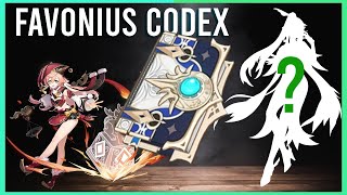 The Favonius Codex  Genshin Weapon Quick Guide [upl. by Dori]