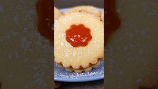 Delicious amp Soft Linzer Cookie Recipe 🍓🍪😋 [upl. by Bunns]