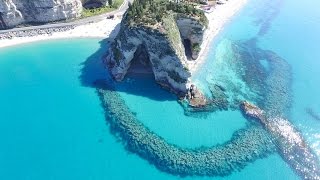 Tropea Beach  Calabria  Italy 2016  4K [upl. by Miner]