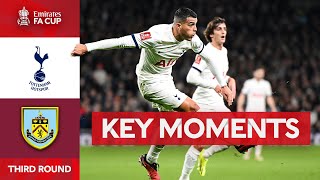 Tottenham Hotspur v Burnley  Key Moments  Third Round  Emirates FA Cup 202324 [upl. by Lehet]