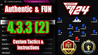 Who needs Meta when you can have FUN 4332 Tactics amp Instructions wGameplay eafc24 fut [upl. by Akinwahs182]