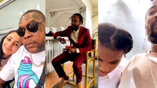 vybzkartel wife kiss me baby birthday todayPopcaan vybing to vybzKartelmadsus an his daughter [upl. by Akinahs620]