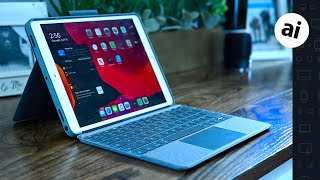 Review Logitech Combo Touch Mimics The Magic Keyboard for 3rdGen iPad Air amp iPad Pro 105Inch [upl. by Nitsrek48]