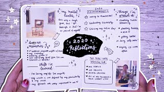 2020 Bullet Journal Flip Through amp Reflections [upl. by Dallas]