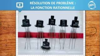 Allô prof  Résolution de problème  la fonction rationnelle [upl. by Anircam302]