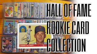 Introduction and vintage baseball HoF rookie card tour [upl. by Eedna]