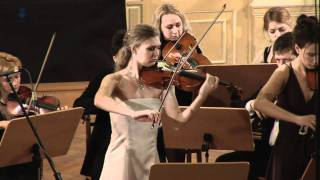 JS Bach  Concerto dmoll for two violins and strings BWV 1043  I II [upl. by Norvall]