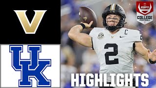 Vanderbilt Commodores vs Kentucky Wildcats  Full Game Highlights  ESPN College Football [upl. by Arannahs]