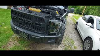 New Vland Headlights 2017 Ford F150  Removal How To [upl. by Zoa37]