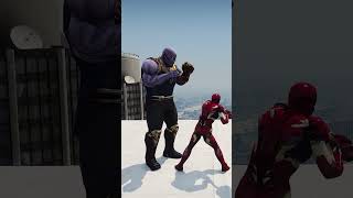 THANOS VS IRON MAN  TIME FOR REVENGE shorts [upl. by Sliwa]