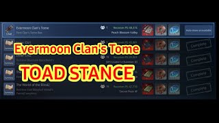 Evermoon Clans Tome  Toad Stance  MIR4 [upl. by Royal182]