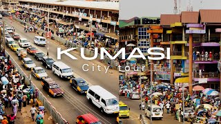 KUMASI CITY TOUR The Second largest City in Ghana🇬🇭 [upl. by Gothurd]