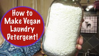 How to Make Vegan Laundry Detergent [upl. by Boehmer]