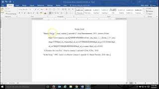 How to Cite TV Show Episodes MLA Style 8th or 9thedition [upl. by Alitha260]