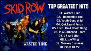 Skid Row Greatest Hits Full Album  Best Songs Of Skid Row All Time [upl. by Yedsnil]