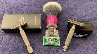 Razorock Gamechanger 68 Closed comb Vs Rockwell 6c 3 plate shave off [upl. by Dumm660]