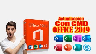 ACTUALIZACION DE OFFICE 2019 CON CMD [upl. by Ativ]