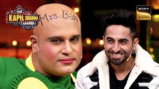 Ayushmann Khurrana की Mrs Bala बनकर आई Sapna  The Kapil Sharma Show 2  Handsome Hunks [upl. by Millie]