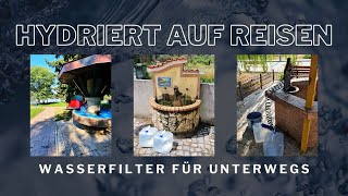 AlbFilter  DER Wasserfilter fürs Camping 💧🚰🌍 [upl. by Philipines]