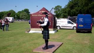 Bagpipes Cupar Fife Scotland [upl. by Elockcin]