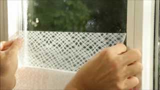 How to Install Static Window Film [upl. by Iris447]