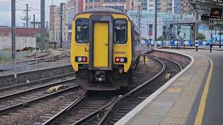 Trains at Cramlington and Newcastle 14th June 2024 [upl. by Eppesuig]