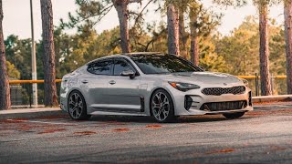 2018 Twin Turbo Kia Stinger GT1  Highway Cruise 4k Cinematic [upl. by Croteau869]