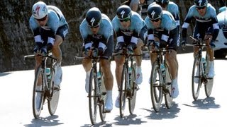 Mens TTT Highlights  2013 UCI World Road Championships [upl. by Leiahtan]