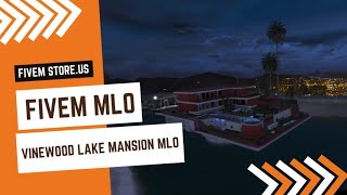 FiveM Vinewood Lake Mansion MLO fivem lakehouse [upl. by Abramson]