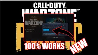 NEW Warzone 100 Works Fix Error Code BLZBNTAGT00000BB8 on The Battle Net Launcher [upl. by Merlin]