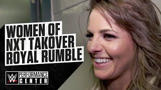 CANDICE LeRAE and the WOMEN of NXT Take Over the Royal Rumble [upl. by Jaclin]