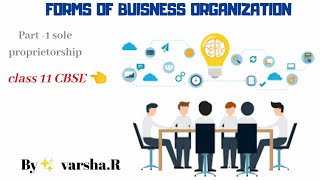 BUSINESS STUDIESFORMS OF BUSINESS ORGANISATIONCOMMERCECLASS 12CBSEIN TAMILANIMATED VIDEO [upl. by Lelith]