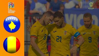 Kosovo vs Romania Highlights  Nations League 2024 [upl. by Hitoshi]