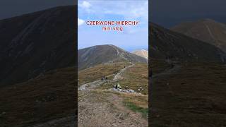 CZERWONE WIERCHY  Tatry mini vlog 6 [upl. by Benoite390]