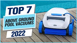 Top 7 Best Above Ground Pool Vacuums 2024 [upl. by Ataynek]