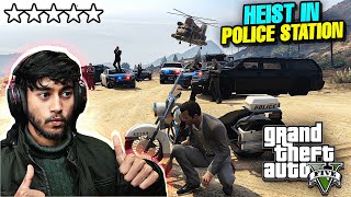 I ATTACKED THE BIGGEST POLICE HQ  GTA V GAMEPLAY 4 [upl. by Kally]