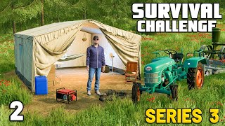 A WORLD OF SMALL MACHINERY  Survival Challenge  Farming Simulator 22  EP 2 [upl. by Selrac705]