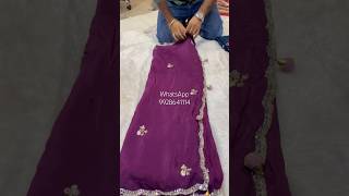 🔥Premium Jaipuri Handwork Saree saree ytshorts shorts [upl. by Mode]