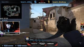 Niko stream Mirage with Karrigan vs Broky  06 26 2020 [upl. by Menon]