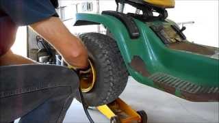 Adding Tubes to John Deere Tires Without Removing Wheels [upl. by Aileon48]