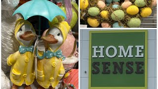 New HomeSense Easter Decor Finds  Shop With Me [upl. by Dalli82]