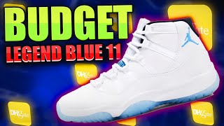 Best Budget Jordan 11 quotLegend Bluequot DHGate Review Jordan 11 DHGate Unboxing [upl. by Vanni]