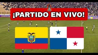 ECUADOR vs PANAMÁ 🔴EN VIVO MUNDIAL SUB 17 [upl. by Laurens]