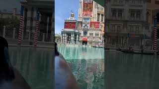 Gondola Ride At Venetian Las Vegas [upl. by Hannala948]