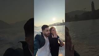 اول مغامرة مع بعض في البحر 🤗🚣🏼‍♂️ اسامة مروة وشيرين بعد البروبوزل 💍😂❤ [upl. by Livia]