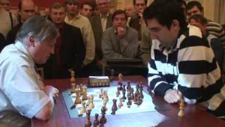 Karpov  Kramnik World Blitz Championship 2009 [upl. by Leavy]