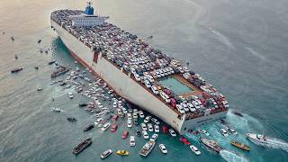 Company Lost 401 Million 4500 Luxury Cars Sunk in the Worst Car Carrier Roro Ship Disaster Ever [upl. by Aylmer]