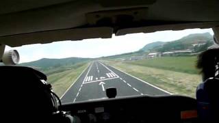 Landing at Marina di Campo LIRJ RWY 16 [upl. by Asennav779]